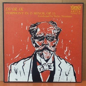 DVORAK: SYMPHONY IN D MINOR, OP. 13 / CONDUCTED BY VACLAV NEUMAN (1960) - LP 2.EL PLAK