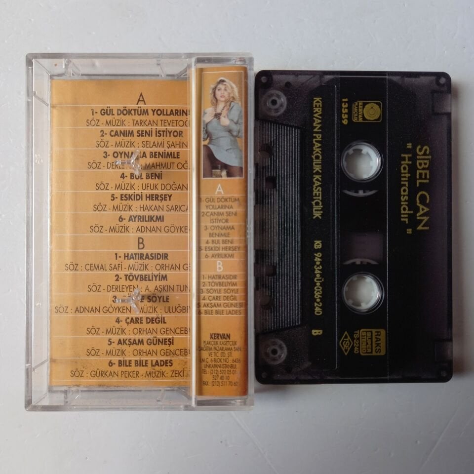 SİBEL CAN - HATIRASIDIR (1994) - KASET 2.EL