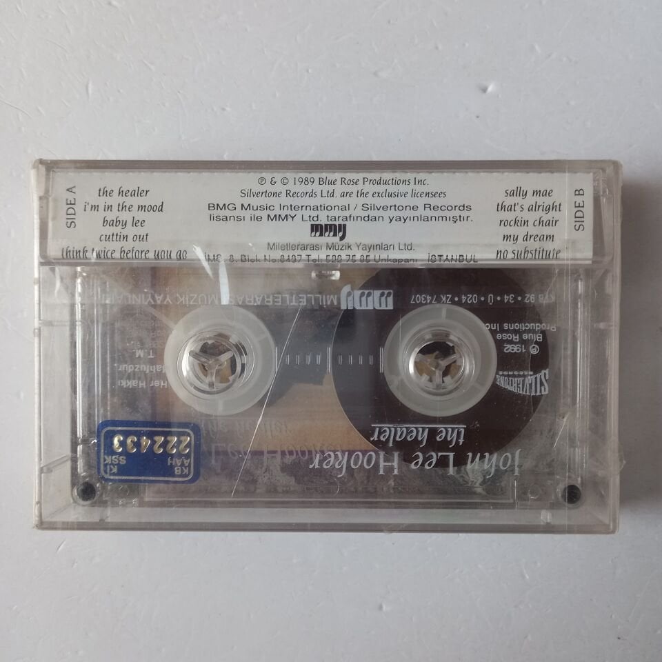 JOHN LEE HOOKER - THE HEALER (1992) - KASET SIFIR