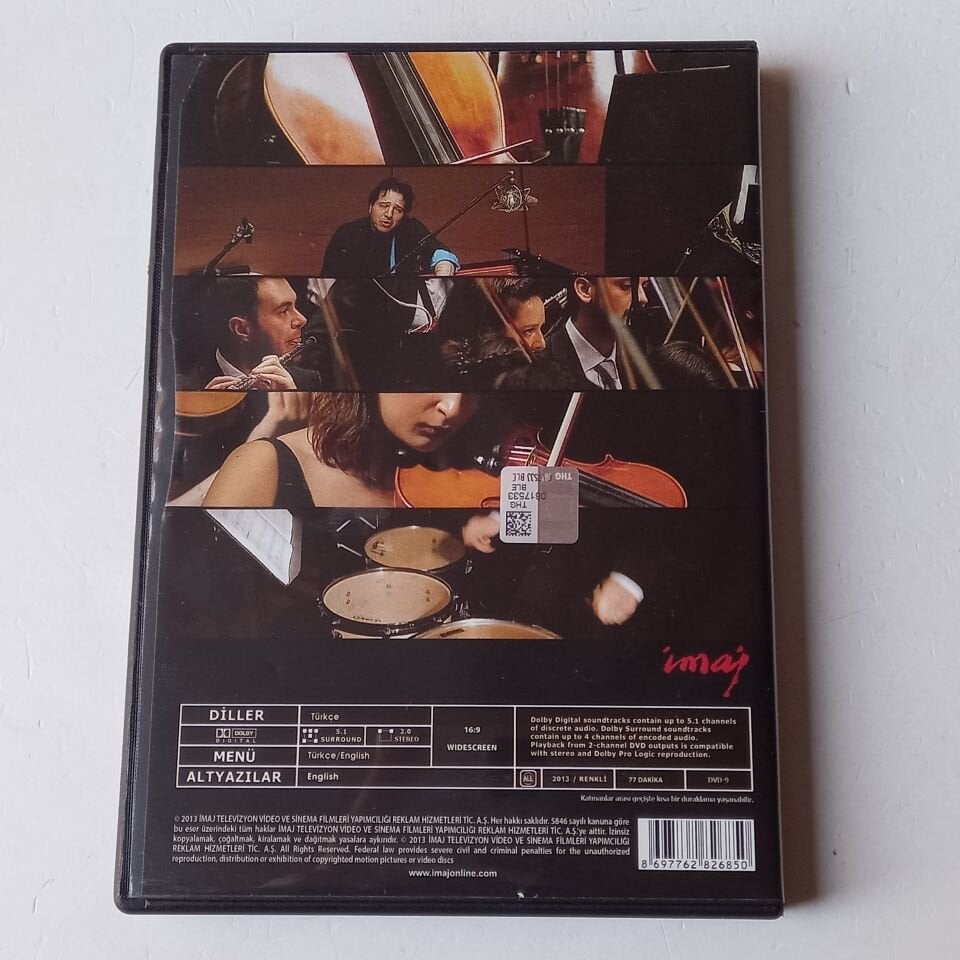 FAZIL SAY - MEZOPOTAMYA SENFONİ NO 2, UNIVERSE SENFONİ NO 3 - DVD 2.EL