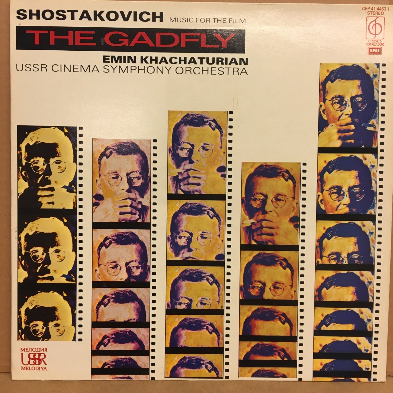 SHOSTAKOVICH THE GADLY SUITE, OP.97a, USSR CINEMA SYM ORC. EMIN KHACHATURIAN 2.EL PLAK