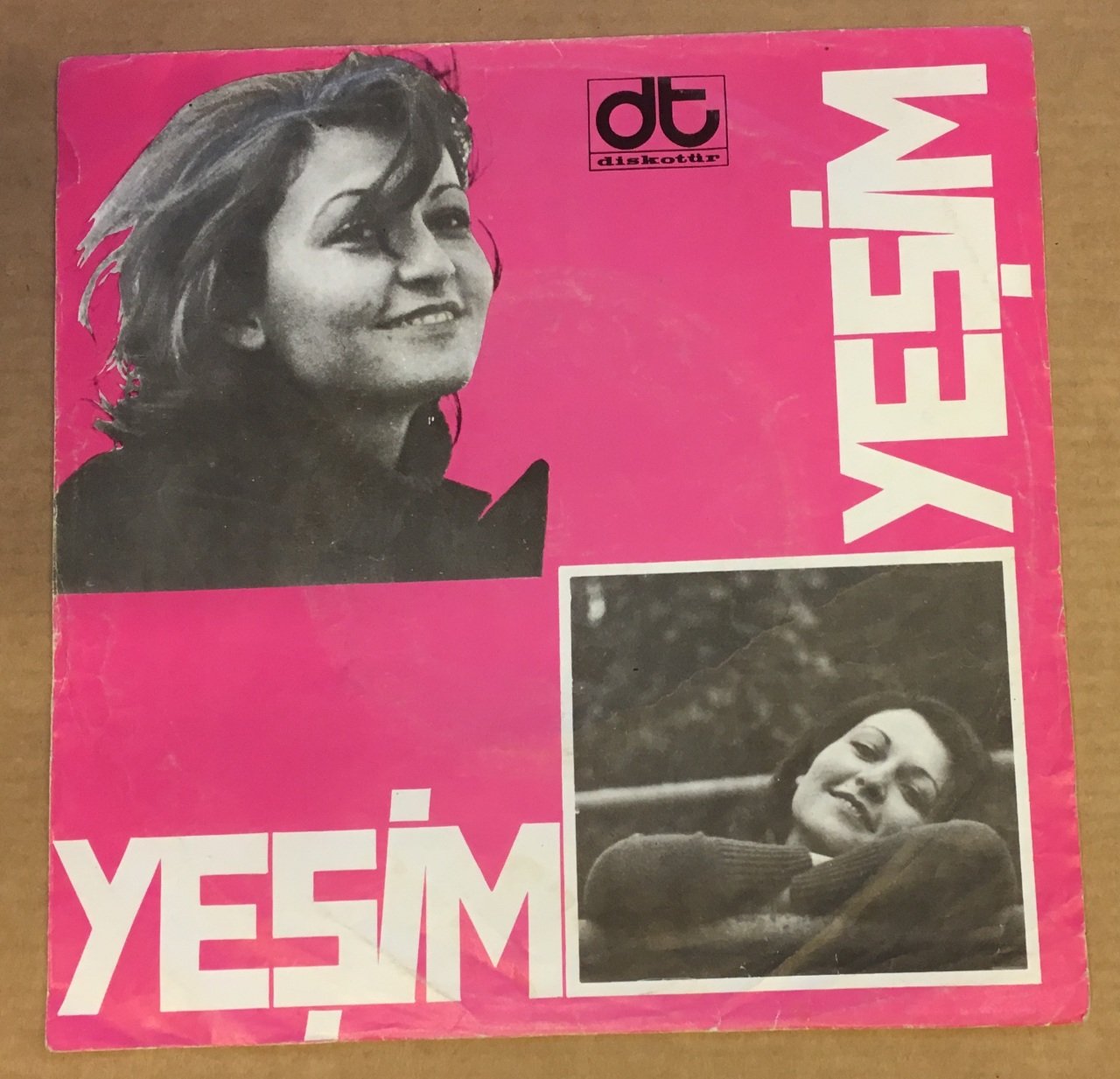 YEŞİM OLMAZ BÖYLE ŞEY 45LİK KAPAĞI DİKKAT SADECE KAPAKTIR