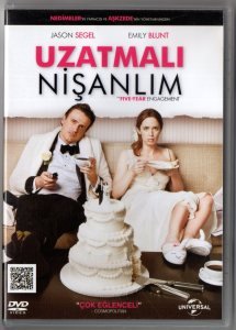 UZATMALI NİŞANLIM - The FIVE-YEAR ENGAGEMENT - JASON SEGEL - EMILY BLUNT - DVD 2.EL