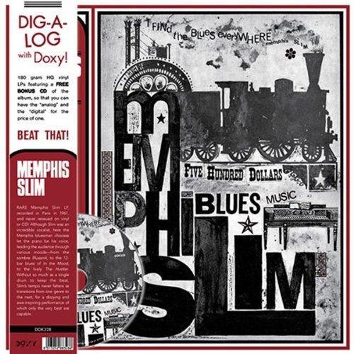 MEMEPHIS SLIM - I FIND THE BLUES EVERYWHERE - LP SIFIR