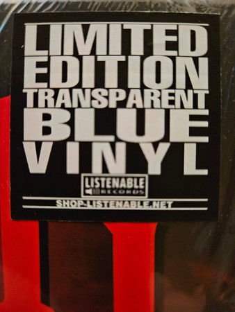 MANOWAR – KINGS OF METAL (1988) - LP 2024 REISSUE LIMITED EDITION TRANSPARENT BLUE VINYL SIFIR PLAK