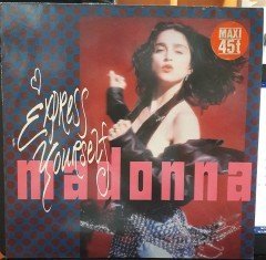 MADONNA - EXPRESS YOURSELF (1989) - 12'' MAXI SINGLE PLAK 2.EL