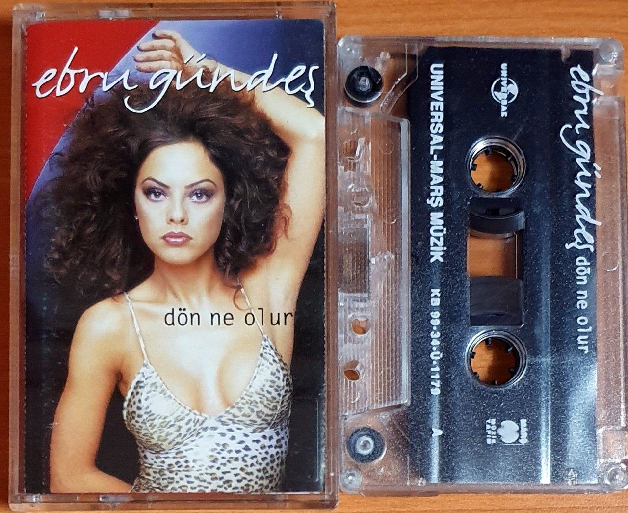 EBRU GÜNDEŞ - DÖN NE OLUR (1999) KASET MARŞ MÜZİK 2.EL