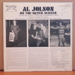 AL JOLSON - ON THE SILVER SCREEN (1980) - LP 2.EL PLAK