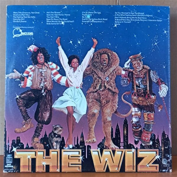 THE WIZ ORIGINAL MOTION PICTURE SOUNDTRACK / CHARLIE SMALLS, QUINCY JONES, MICHAEL JACKSON, ASHFORD & SIMPSON, DIANA ROSS (1978) - 2LP 2. EL PLAK