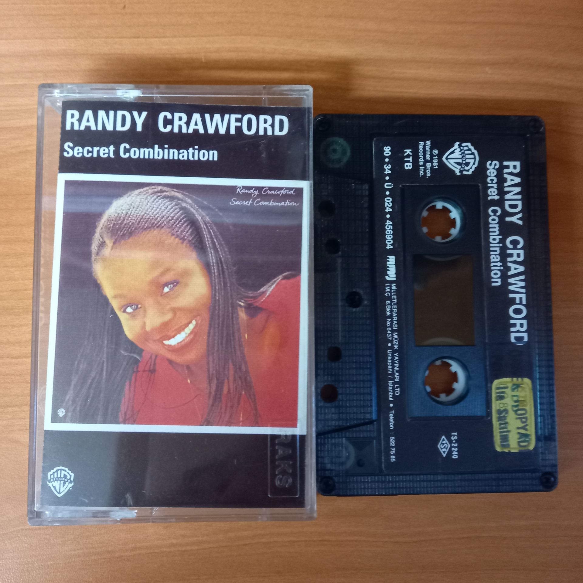 RANDY CRAWFORD - SECRET COMBINATION (1990) - KASET 2.EL