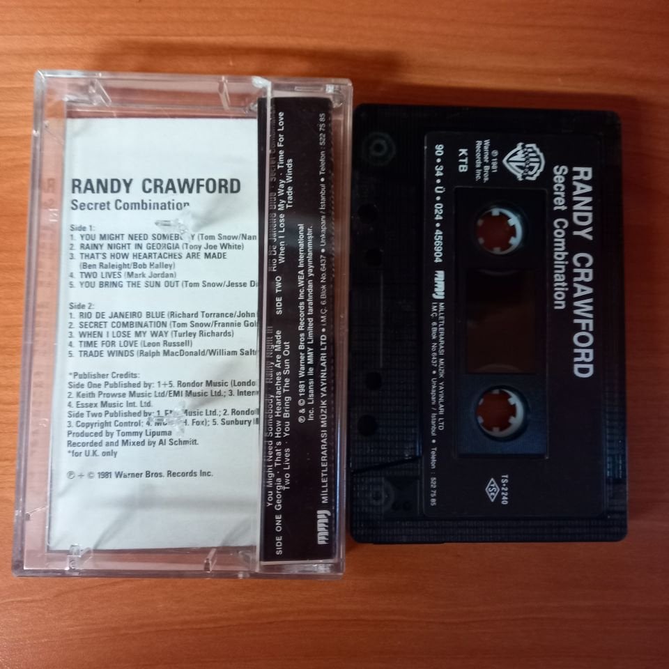 RANDY CRAWFORD - SECRET COMBINATION (1990) - KASET 2.EL
