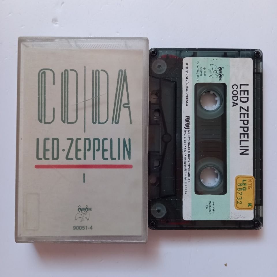 LED ZEPPELIN - CODA (1991) - KASET 2.EL