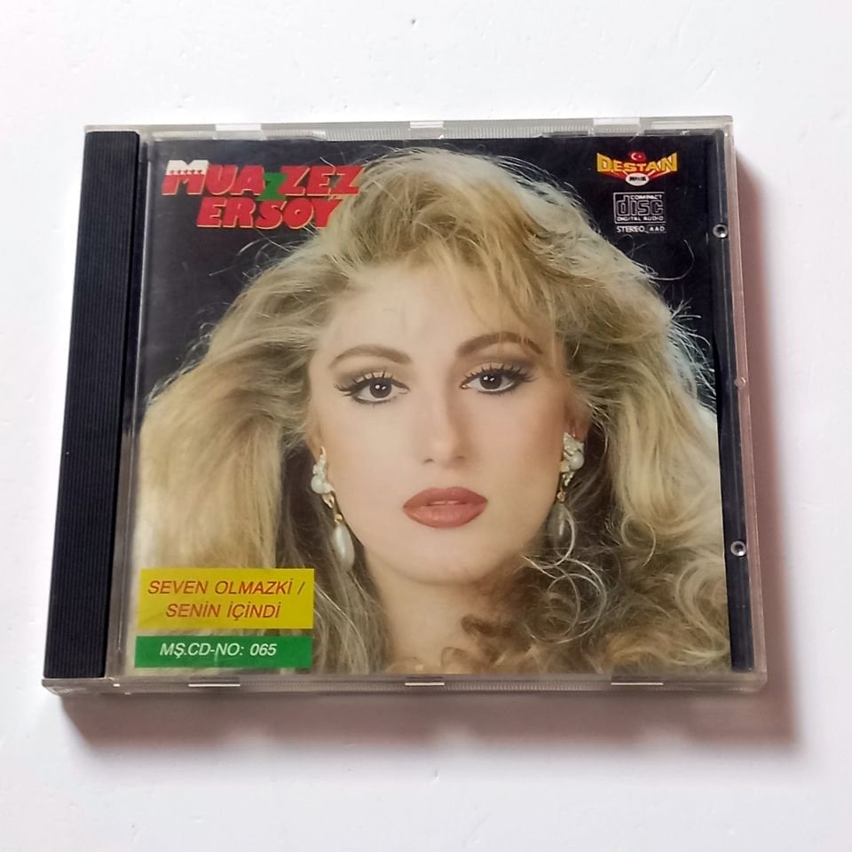 MUAZZEZ ERSOY - SEVEN OLMAZ Kİ / SENİN İÇİNDİ - CD DESTAN MÜZİK 2.EL