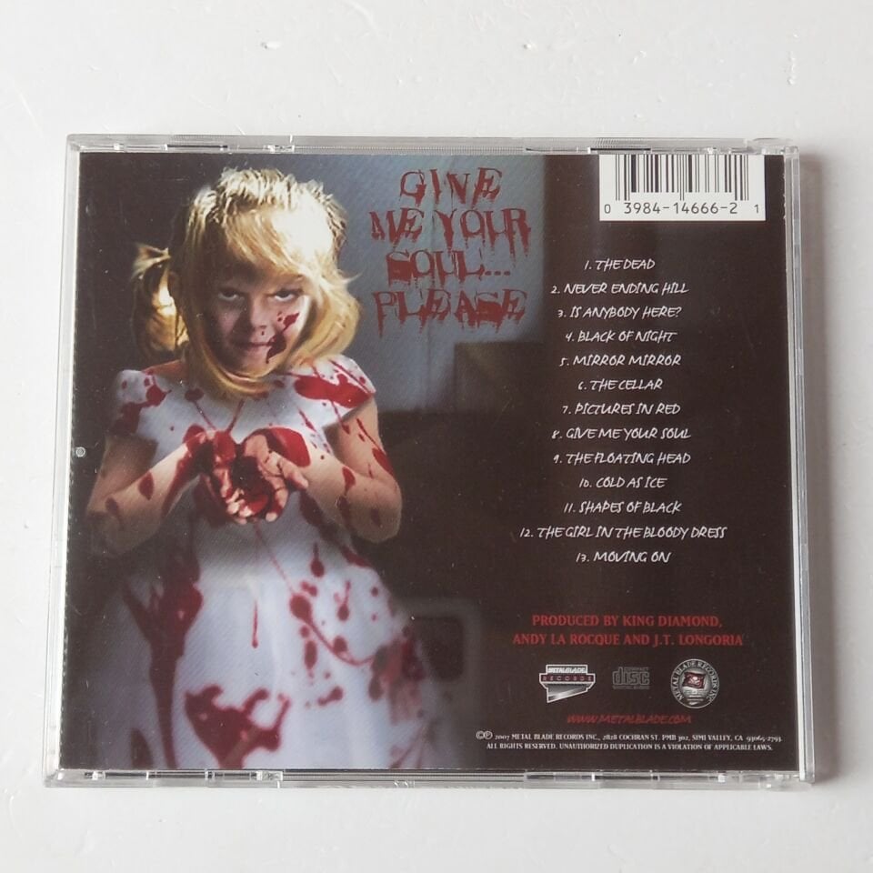 KING DIAMOND – GIVE ME YOUR SOUL... PLEASE (2007) - CD 2.EL