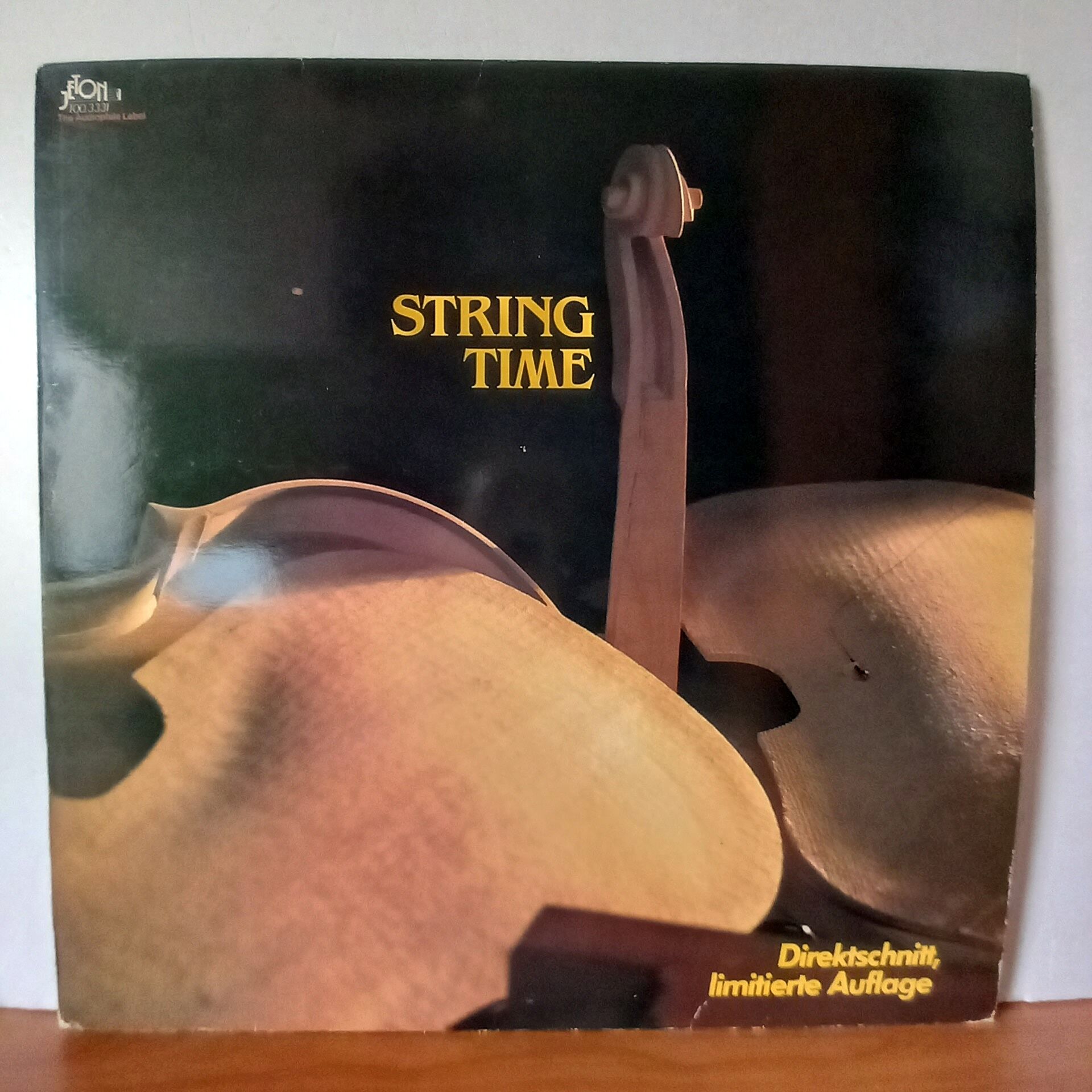 STRING TIME / RICK SANDERS / PETE YORK / STEVE RICHARDSON (1983) - LP 2.EL PLAK