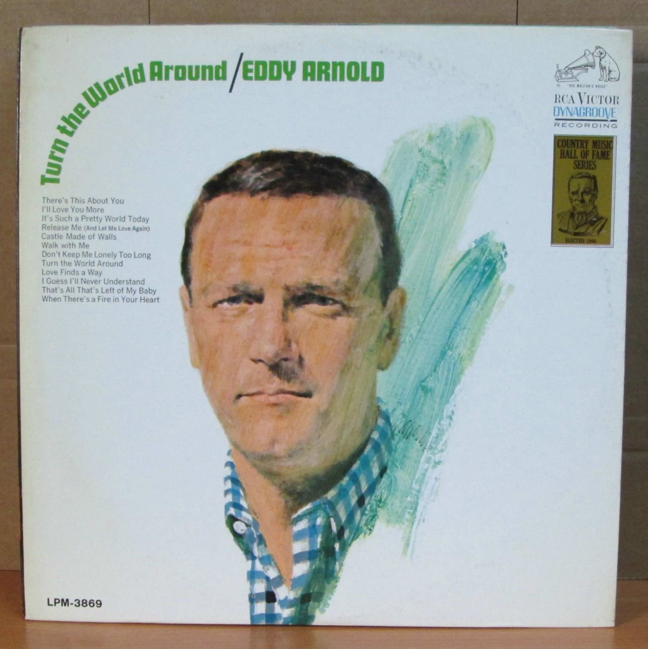 EDDY ARNOLD - TURN THE WORLD LP 2.EL