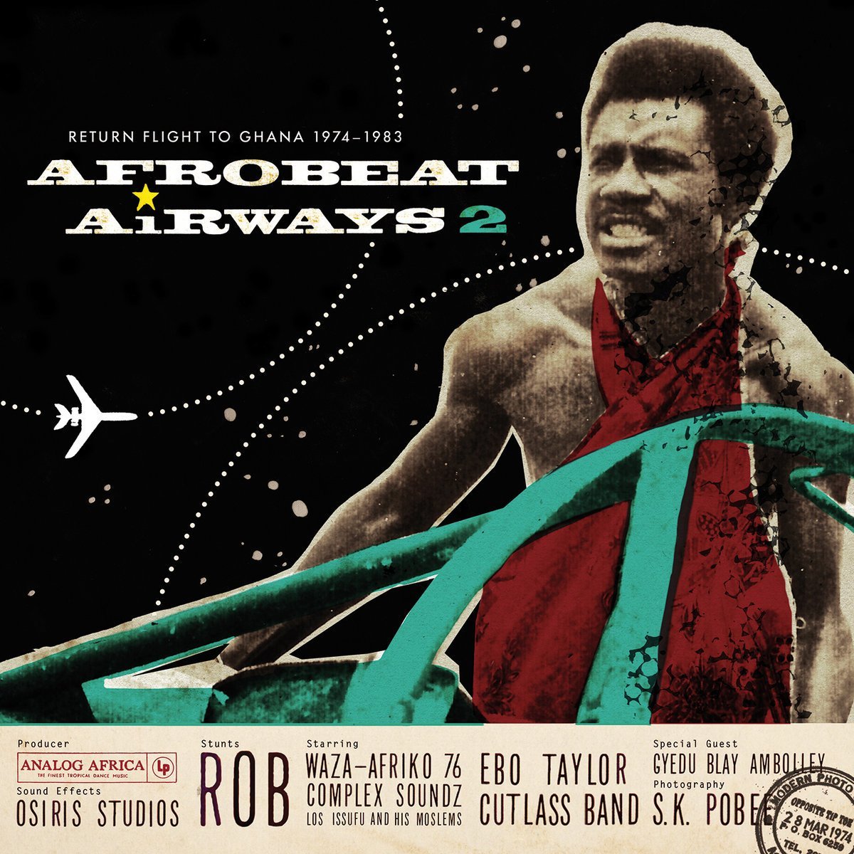 AFROBEAT AIRWAYS VOL2 RETURN FLIGHT TO GHANA ''1974-1983'' 2LP ANALOG AFRICA SFR