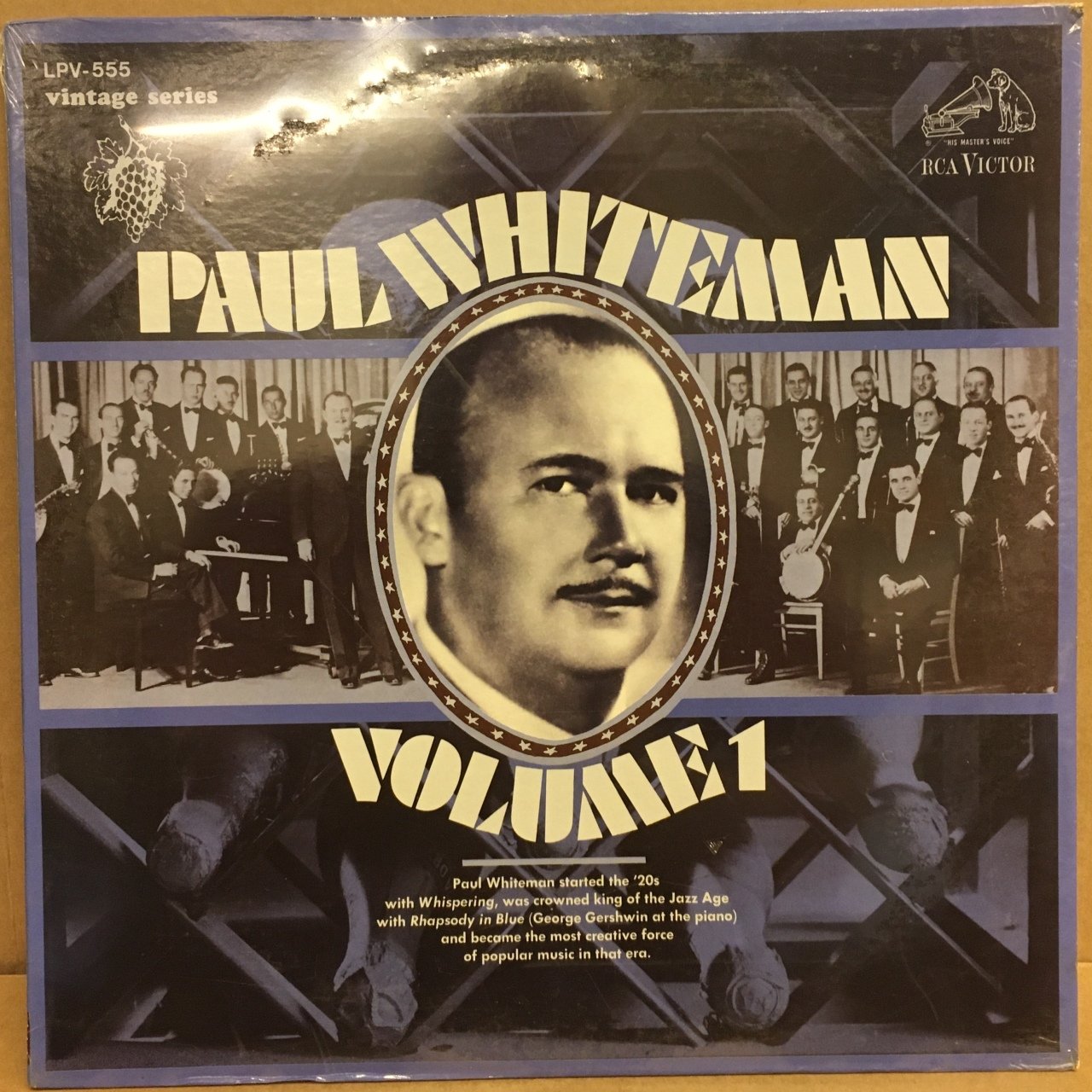 PAUL WHITEMAN VOLUME 1 1968 SIFIR PLAK ERKEN CAZ