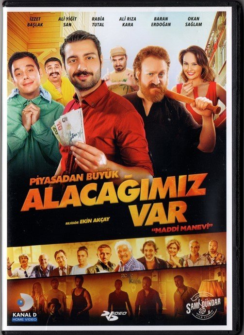 PİYASADAN BÜYÜK ALACAĞIMIZ VAR - İZZET BAŞLAK - ALİ YİĞİT SAN - EKİN AKÇAY - DVD 2.EL
