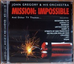 JOHN GREGORY & HIS ORCHESTRA - MISSION: IMPOSSIBLE AND OTHER TV THEMES / I SPY, KOJAK, IRONSIDE, COLUMBO, ROCKFORD FILES (1996) MERCURY CD 2.EL