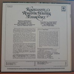 ANDRE KOSTELANETZ - ROMANTIC WALTZES BY TCHAIKOVSKY - LP 2.EL PLAK