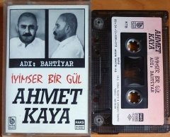 AHMET KAYA - İYİMSER BİR GÜL / ADI: BAHTİYAR (1989) - KASET BARIŞ MÜZİK 2.EL