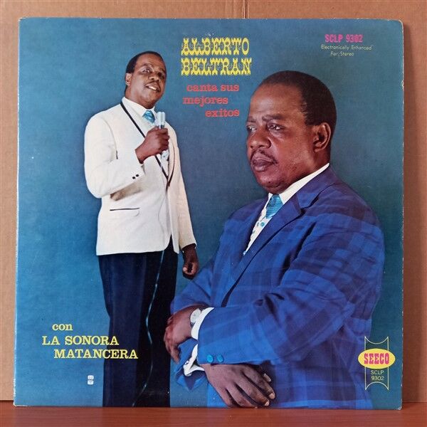 ALBERTO BELTRAN CON LA SONORA MATANCERA – CANTA SUS MEJORES EXITOS - LP 2.EL PLAK
