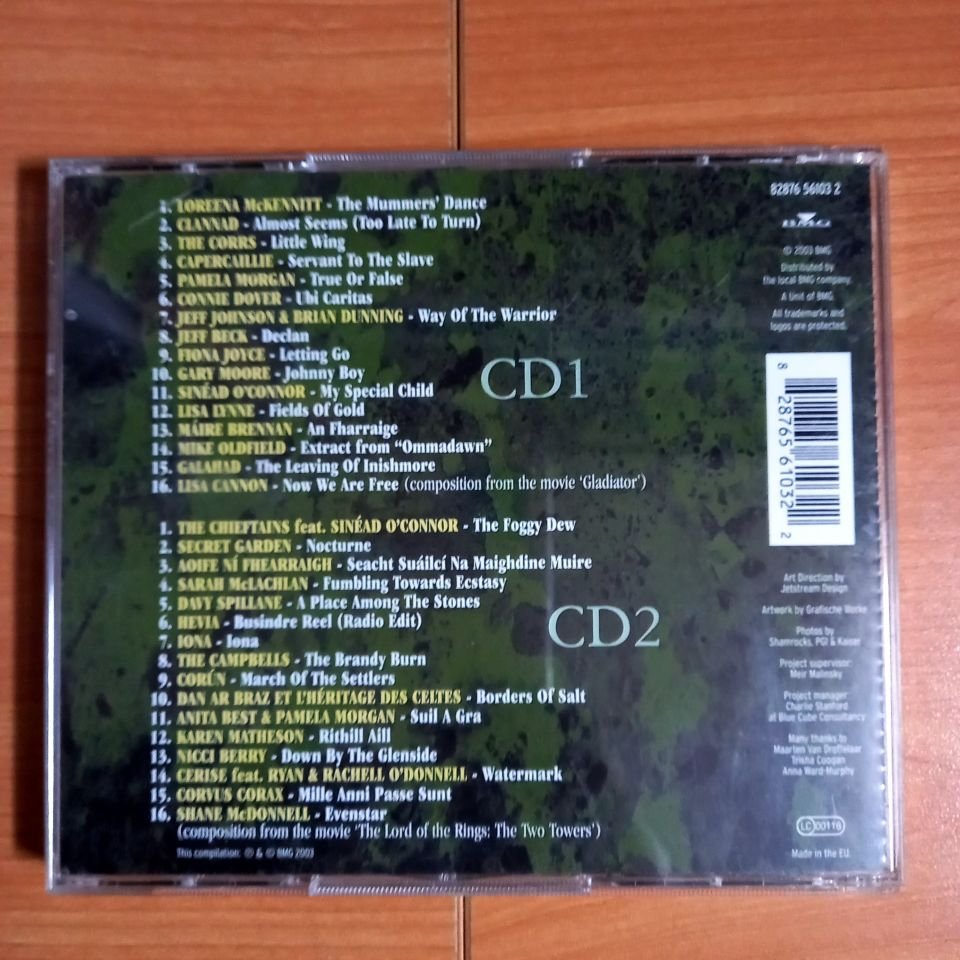 THE CELTIC CIRCLE 2 / MORE LEGENDARY MUSIC FROM A MYSTIC WORLD (2003) - 2CD 2.EL