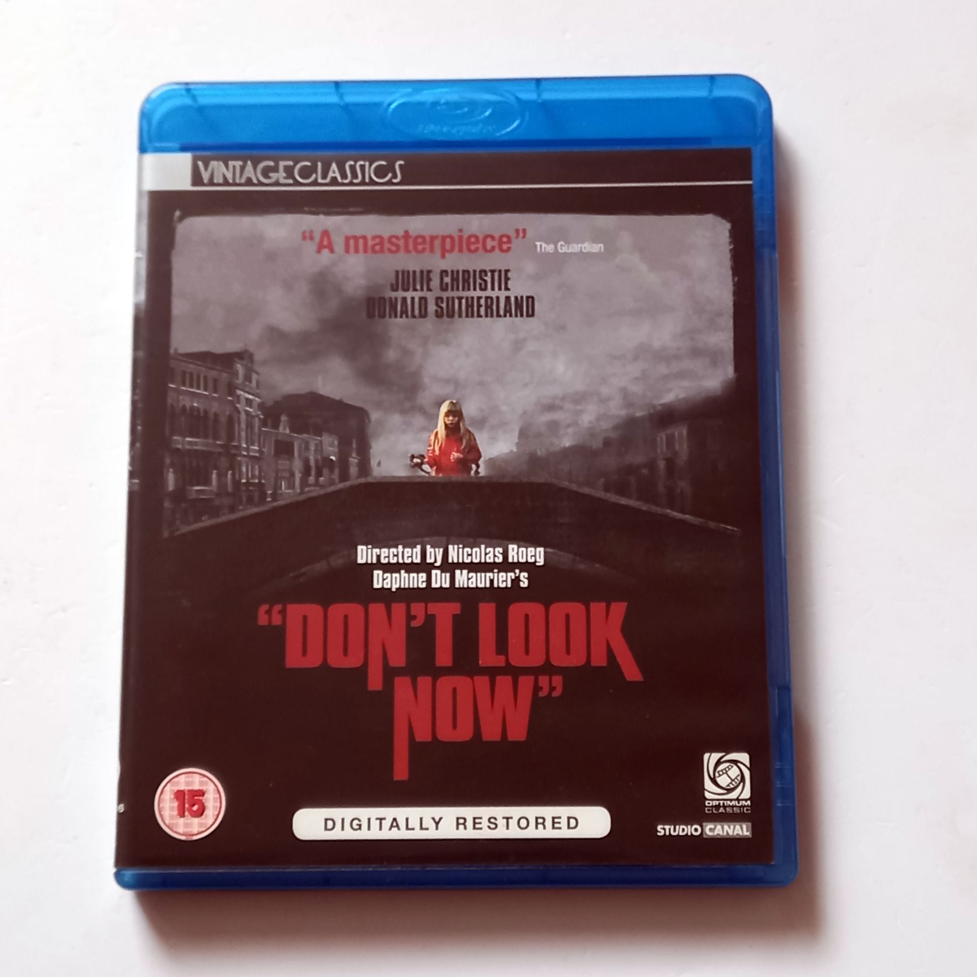 DON'T LOOK NOW - JULIE CHRISTIE, DONALD SUTHERLAND - YÖN.: NICHOLAS ROEG - BLU-RAY REGION B 2.EL TÜRKÇE ALTYAZI YOKTUR