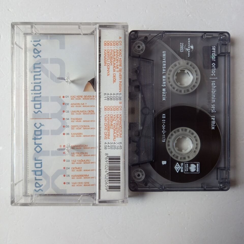 SERDAR ORTAÇ - SAHİBİNİN SESİ / REMIX (2001) - KASET 2.EL