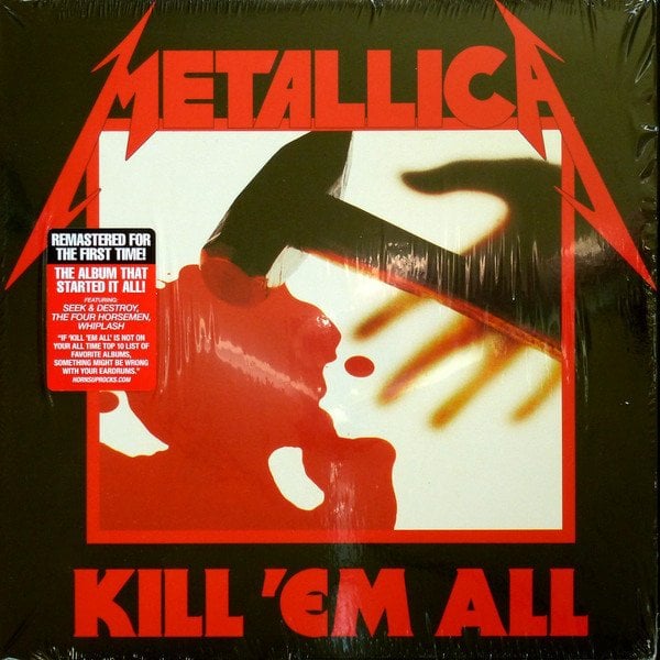 METALLICA - KILL'EM ALL (1983) - LP 2016 EDITION SIFIR PLAK