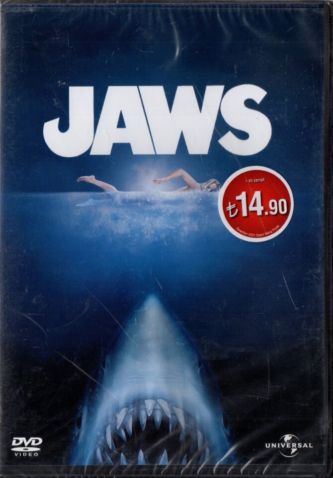 JAWS (1976) - STEVEN SPIELBERG - DVD AMBALAJINDA SIFIR