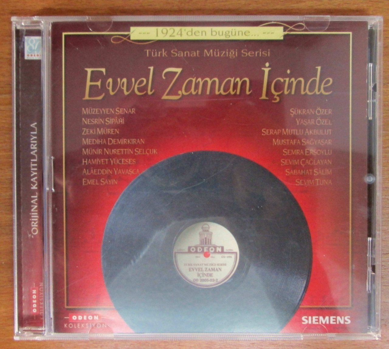 EVVEL ZAMAN İÇİNDE 1 (KARMA TSM) CD 2.EL