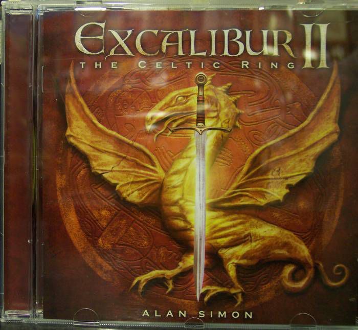 EXCALIBUR II  CELTIC RING ALAN SIMON CD 2.EL