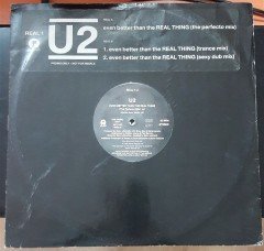 U2 - EVEN BETTER THAN THE REAL THING (1992) - 12'' MAXI SINGLE PLAK 2.EL PROMO