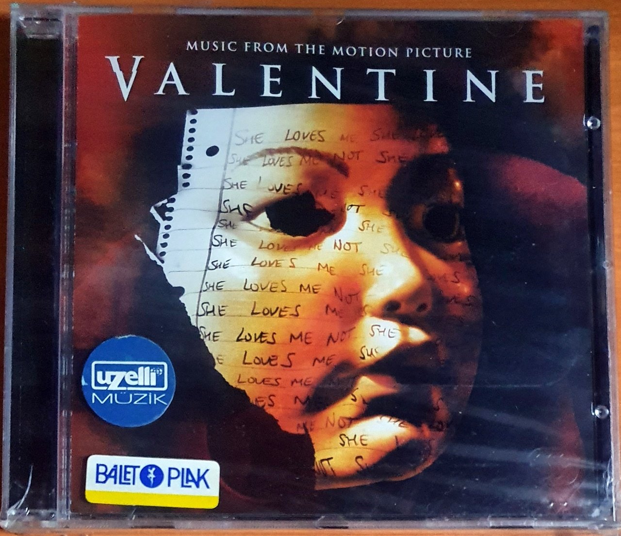 VALENTINE SOUNDTRACK / ROB ZOMBIE, DEFTONES, LINKIN PARK, ORGY, SOULFLY, FILTER, DISTURBED, BT (2001) - CD SIFIR