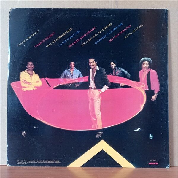 RAY PARKER JR. AND RAYDIO – TWO PLACES AT THE SAME TIME (1980) - LP 2.EL PLAK