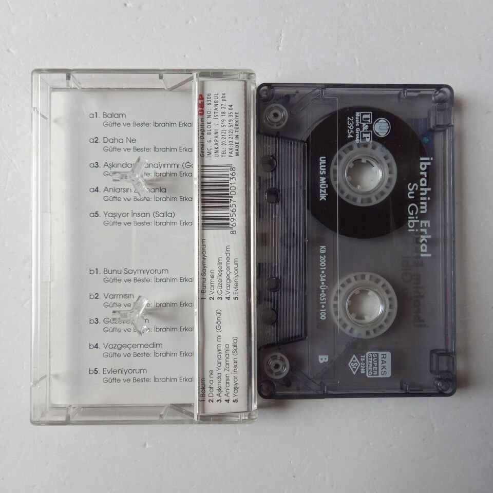 İBRAHİM ERKAL - SU GİBİ (2001) - KASET 2.EL