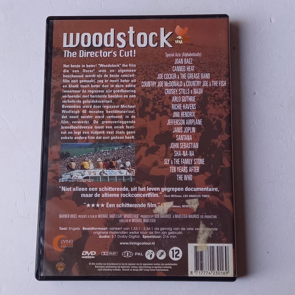 WOODSTOCK - THE DIRECTOR\'S CUT - DVD 2.EL