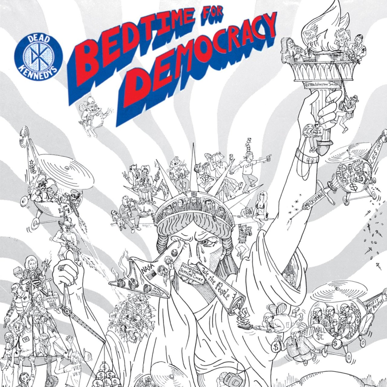 DEAD KENNEDYS - BEDTIME FOR DEMOCRACY (1986) - LP 2013 EDITION SIFIR PLAK