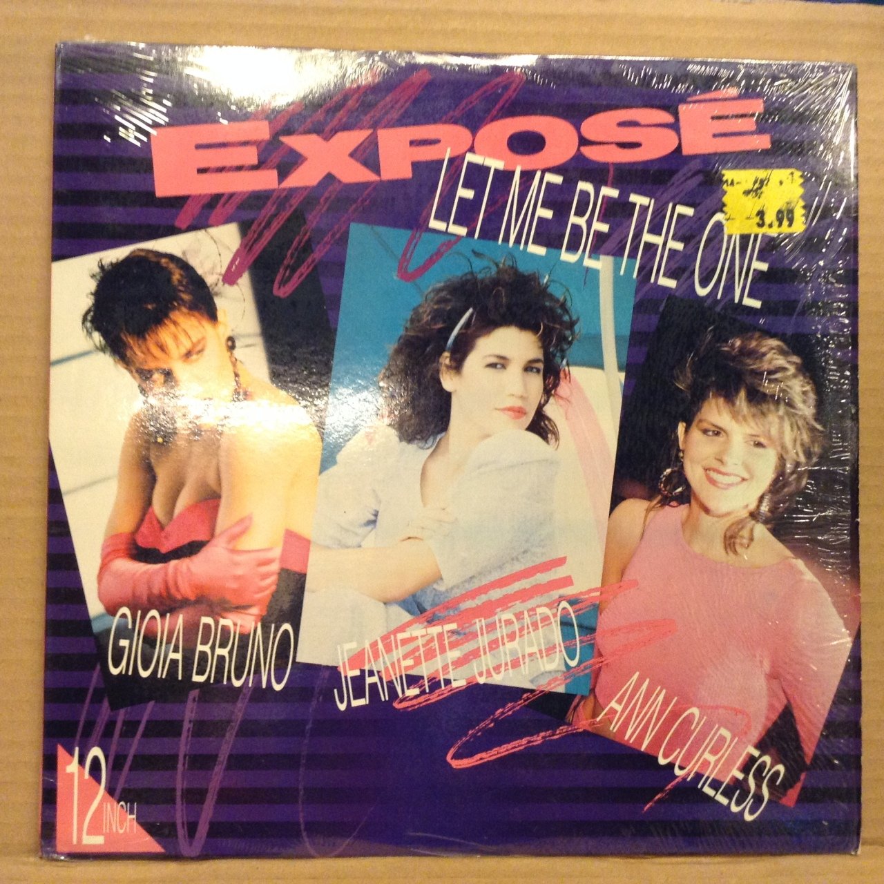 EXPOSE - LET ME BE THE ONE 12'' MAXISINGLE 2.EL PLAK