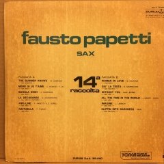 FAUSTO PAPETTI - 14A RACCOLTA YERLİ BASKI 2.EL PLAK