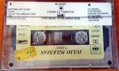 JULIO IGLESIAS - LIBRA (1987) UZELLI CASSETTE MADE IN TURKEY ''NEW'' PAPER LABEL