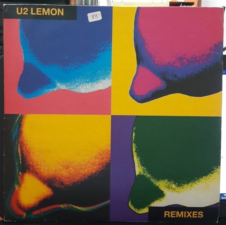 U2- LEMON (1993) - 12'' MAXI SINGLE 2PLAK 2.EL PROMO
