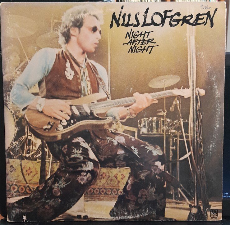 NILS LOFGREN - NIGHT AFTER NIGHT (1977) - 2.EL 2PLAK