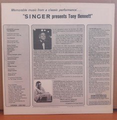 SINGER PRESENTS... TONY BENNETT, COUNT BASIE, DORIS DAY... - LP 2.EL PLAK