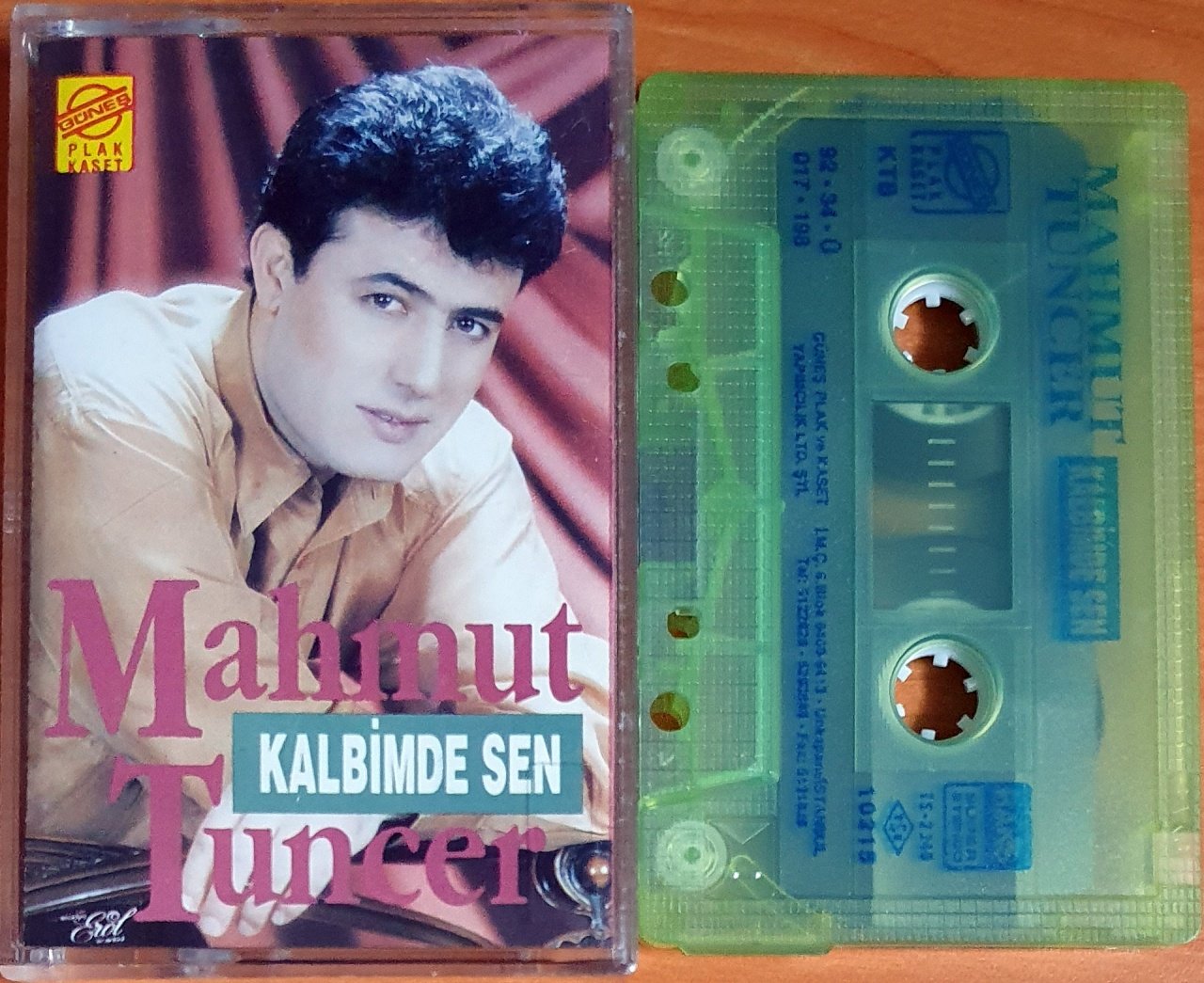 MAHMUT TUNCER - KALBİMDE SEN (1992) - KASET GÜNEŞ 2.EL