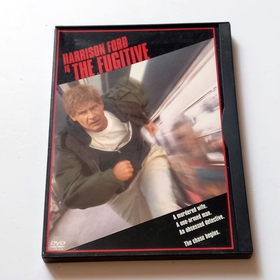 THE FUGITIVE - HARRISON FORD, TOMMY LEE JONES -  YÖN.: ANDREW DAVIS - DVD SNAPCASE 1. BÖLGE TÜRKÇE ALTYAZI YOKTUR 2.EL