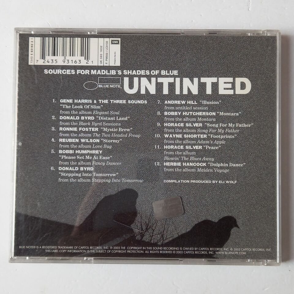 UNTINTED - SOURCES FOR MADLIB\'S SHADES OF BLUE (2003) - CD 2.EL