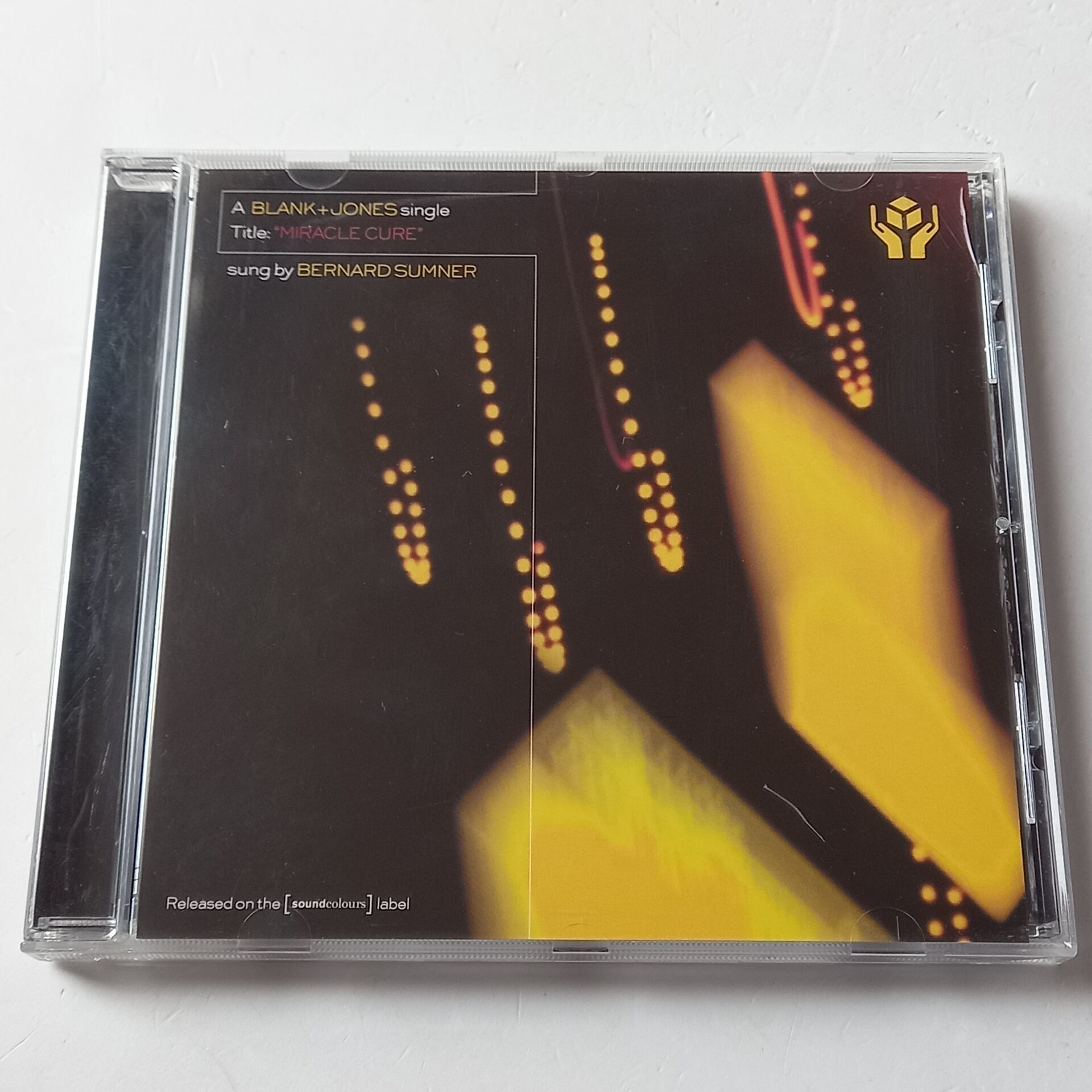 BLANK+JONES - MIRACLE CURE SUNG BY BERNARD SUMNER (2008) - CD SINGLE 2.EL